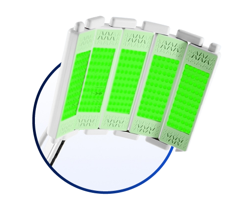 Skin Tone & Calming Green Light 520nm