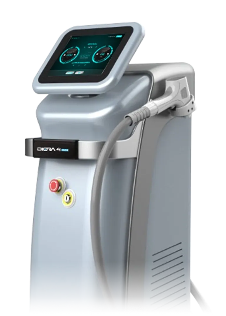 เครื่อง Diode Laser Diora 4MAX กำจัดเส้นขนถาวรกำลังสูง 4 ช่วงคลื่น