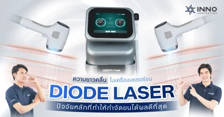 ความยาวคลื่น เครื่อง Diode Laser ปัจจัยหลักที่ทำให้กำจัดขนได้ผลดีที่สุด